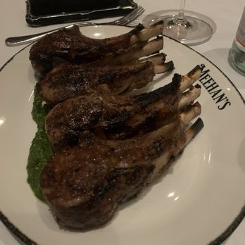Meehan's Chophouse - Roasted New Zealand Rack of Lamb - Steakhouses Near Me - Mansfield, Texas Meehan's Chophouse - Roasted New Zealand Rack of Lamb - Steakhouses Near Me - Mansfield, Texas