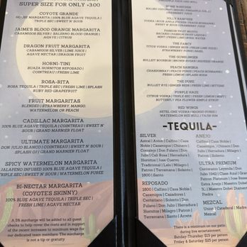 Coyote Bar & Grill - Menu - Bars Near Me - Carlsbad, California Coyote Bar & Grill - Menu - Bars Near Me - Carlsbad, California