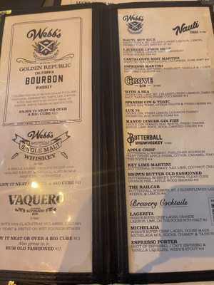 Menu photo 1 Webb's Grainworks Aliso Viejo, CA Menu photo 1 Webb's Grainworks Aliso Viejo, CA