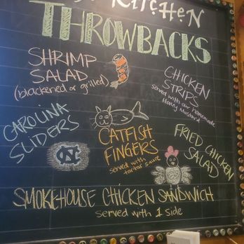 MOJO Kitchen, BBQ Pit Blues Bar - Front desk chalkboard - Barbeque Near Me - Jacksonville Beach, Florida MOJO Kitchen, BBQ Pit Blues Bar - Front desk chalkboard - Barbeque Near Me - Jacksonville Beach, Florida
