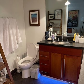 Eliane's Home Cleaning - covered every inch of the bathroom! (including my toothbrush stand!) - Home Cleaning Near Me