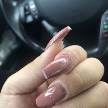 Z Nails & Spa - The first photo I am showing how she cut my thumb. The rest of the photos will explain why I am giving such a low rating. - Nail Salons Near Me - Clackamas, Oregon