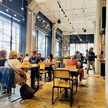 Shake Shack West Village - The dining area - Fast Food Near Me - New York, New York Shake Shack West Village - The dining area - Fast Food Near Me - New York, New York