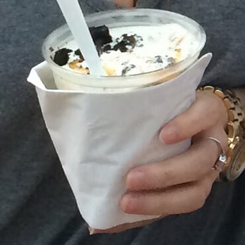 Bops - The best concrete custard! Vanilla, Brownie bites and Caramel! Sooo yummy! - Desserts Near Me - Starkville, Mississippi