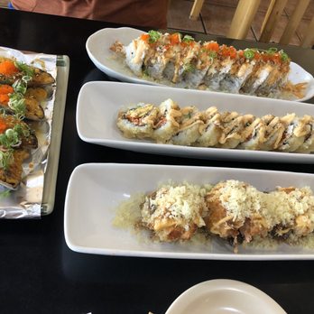 Sushi Spot - Our spread for lunch! - Japanese Near Me - Aiea, Hawaii Sushi Spot - Our spread for lunch! - Japanese Near Me - Aiea, Hawaii