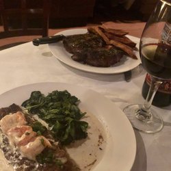 Allison's - John Grisham Catfish and Ribeye - so very good