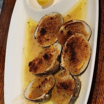 Popei's Clam Bar - Baked clams oreganata - Seafood Near Me - Bethpage, New York