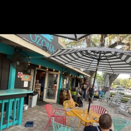 Patio area. Patio area.