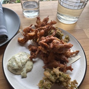 Three Sacks Full - Cabbage and maple blossom fritters - Desserts Near Me - Seattle, Washington Three Sacks Full - Cabbage and maple blossom fritters - Desserts Near Me - Seattle, Washington
