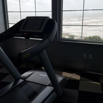 Diamond Beach Vacation Rentals - View from the gym - Beaches Near Me - Galveston, Texas Diamond Beach Vacation Rentals - View from the gym - Beaches Near Me - Galveston, Texas