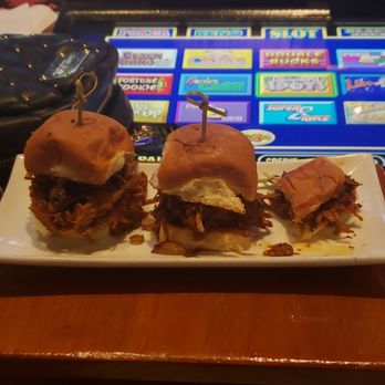 Sporting Life Bar - Pulled pork sliders are delicious. - Sports Bars Near Me - Las Vegas, Nevada Sporting Life Bar - Pulled pork sliders are delicious. - Sports Bars Near Me - Las Vegas, Nevada