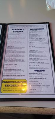 Menu photo 1 Ziggie Pub & Eatery Columbus, IN Menu photo 1 Ziggie Pub & Eatery Columbus, IN
