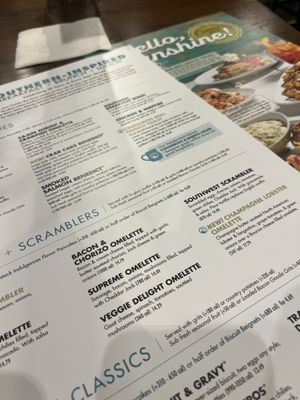 Menu photo 1 Another Broken Egg Cafe Winston Salem, NC Menu photo 1 Another Broken Egg Cafe Winston Salem, NC