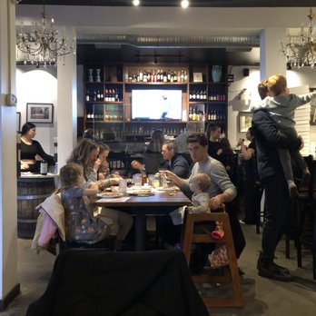 Via Tevere Pizzeria - Bar area~ - Italian Near Me - Vancouver, British Columbia