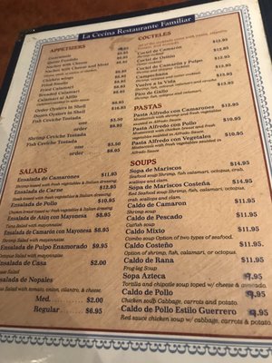 Menu photo 8 La Cecina Dyer, IN