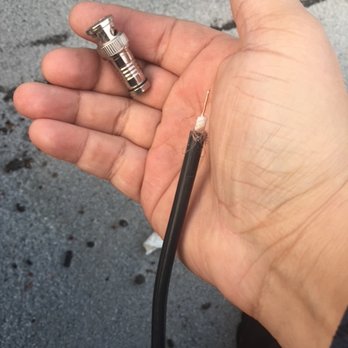 M & H Industries - Why a camera wasn't working.  Bad wiring. - Security Systems Near Me