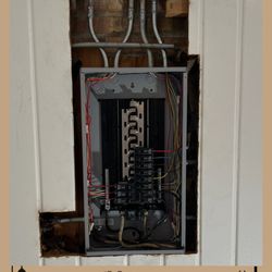 SH Electrical Solutions - Replacement of the old pushmatic electrical panel with new Siemens 30 position 100amp electrical panel.