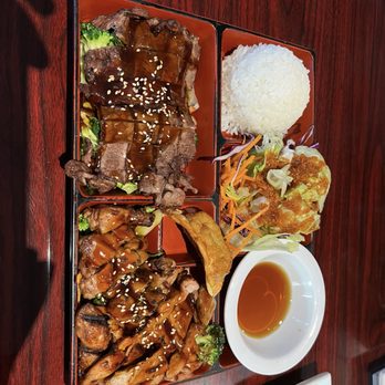 Ichiban Sushi - Chicken & Beef Teriyaki Bento Box - Japanese Near Me - Bakersfield, California Ichiban Sushi - Chicken & Beef Teriyaki Bento Box - Japanese Near Me - Bakersfield, California