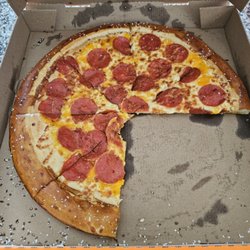 Little Caesars Pizza - Pretzel crust pizza