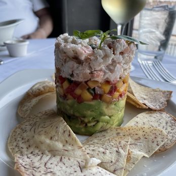Chart House - Shrimp , Crab , Avocado & Mango Stack - Seafood Near Me - Weehawken, New Jersey