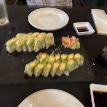 Volcanic Sushi + Sake - Alexander and Dragon Roll - Sushi Bars Near Me - Gainesville, Florida