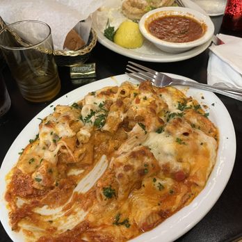 Trattoria Demi - Baked Rigatoni and Calamari - Italian Near Me - Evanston, Illinois