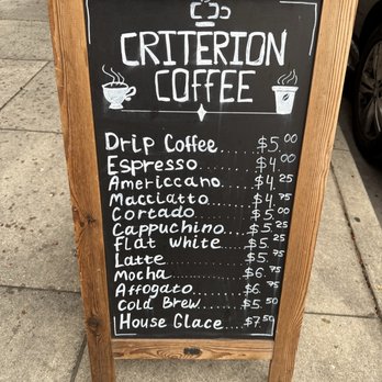 Criterion coffee - Post hot yoga pick me up - Coffee & Tea Near Me - Pasadena, California