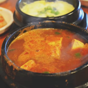 Oegadgib - dwenjang jigae - fermented bean soup - Korean Near Me - Annandale, Virginia Oegadgib - dwenjang jigae - fermented bean soup - Korean Near Me - Annandale, Virginia