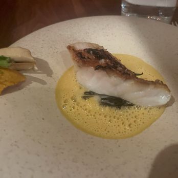 Sorrel - Rock cod (w/ uni and mussel) - New American Near Me - San Francisco, California Sorrel - Rock cod (w/ uni and mussel) - New American Near Me - San Francisco, California