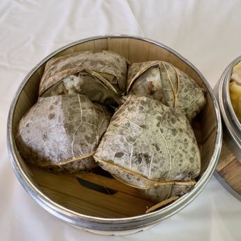Fine River - Sticky rice wrapped lotus leaf - Dim Sum Near Me - Houston, Texas Fine River - Sticky rice wrapped lotus leaf - Dim Sum Near Me - Houston, Texas