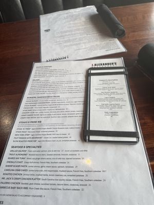 Menu photo 1 J. Alexander's Baton Rouge, LA