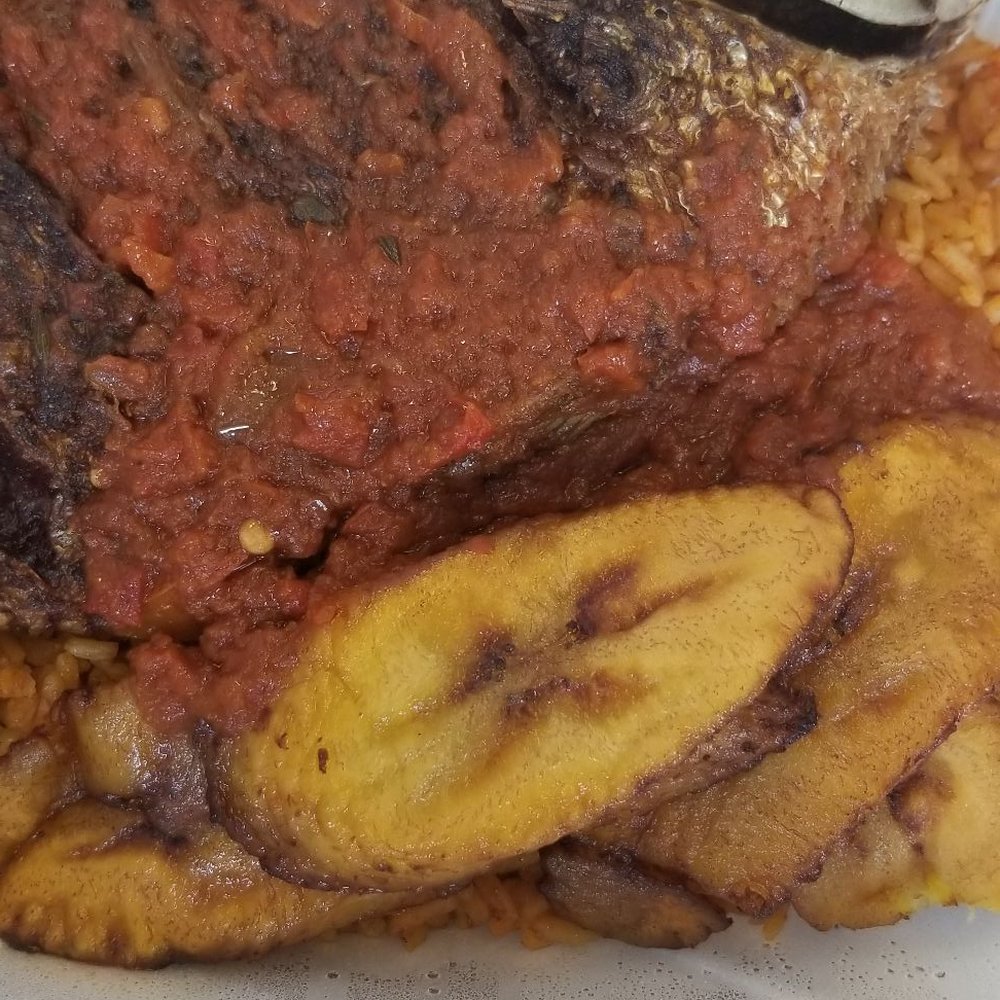 Cayce Cafe - Fried Tilapia and Jollof - African Near Me - Smyrna, Georgia Cayce Cafe - Fried Tilapia and Jollof - African Near Me - Smyrna, Georgia