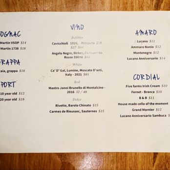 Fattoria - Menu - Italian Near Me - Beaver Creek, Colorado Fattoria - Menu - Italian Near Me - Beaver Creek, Colorado