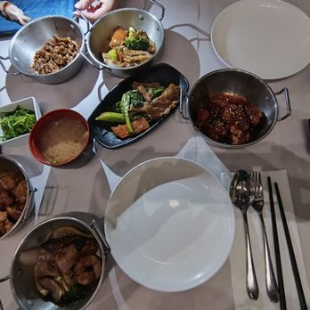Spoon & Fork - Wide angle shot of various offering - Japanese Near Me - Mississauga, Ontario