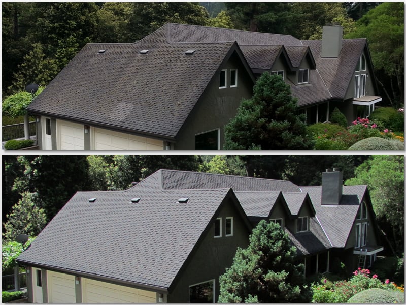 Slide of Pacific Roof Cleaning