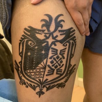 DC Tattoo - Monster Hunter: World tattoo - Tattoo Near Me - Daly City, California
