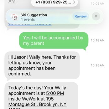 Wally Health - Proof of confirming appointment - General Dentistry Near Me Wally Health - Proof of confirming appointment - General Dentistry Near Me
