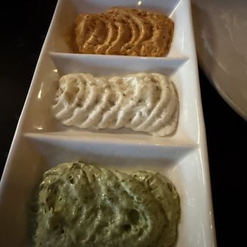 Elliott's Steakhouse - Three different types of butter for your bread - Steakhouses Near Me - Chandler, Arizona Elliott's Steakhouse - Three different types of butter for your bread - Steakhouses Near Me - Chandler, Arizona