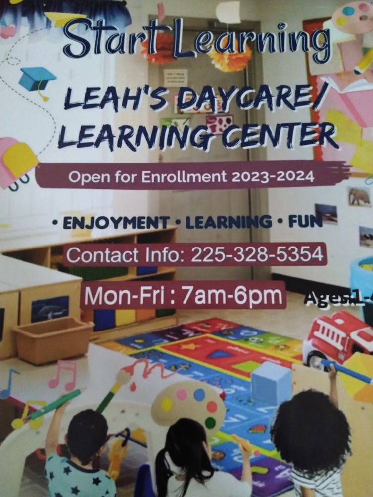 Leah's Learning Center - childcare center in Baton Rouge, LA