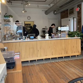 Urbana Cafe - people standing at the counter - Cafes Near Me - Cincinnati, Ohio