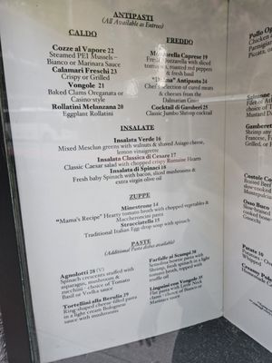 Menu photo 2 Villa Berulia New York, NY