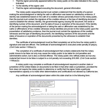 The Notary - Learn about the "Acknowledgment" from the Secretary of State Notary Public Handbook. - Notaries Near Me The Notary - Learn about the "Acknowledgment" from the Secretary of State Notary Public Handbook. - Notaries Near Me