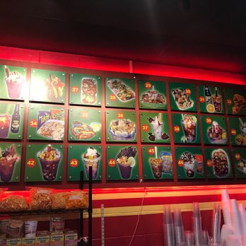 El Tropico Paleteria - the menu of a mexican restaurant - Mexican Near Me - Albuquerque, New Mexico