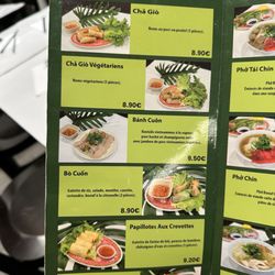 Pho 14 Opera - Menu