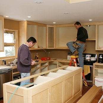 Gio Renovation Services - two men working in a kitchen - Painters Near Me Gio Renovation Services - two men working in a kitchen - Painters Near Me