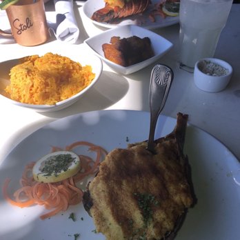 Casablanca - Stuffed lobster and yellow rice - Seafood Near Me - Miami, Florida Casablanca - Stuffed lobster and yellow rice - Seafood Near Me - Miami, Florida