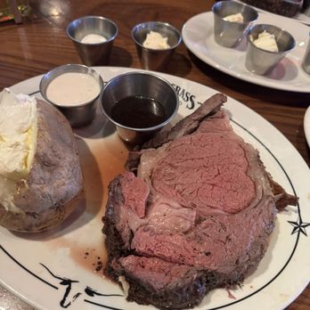 Saltgrass Steak House - This is how a Primerib should be served! - Steakhouses Near Me - Fort Worth, Texas Saltgrass Steak House - This is how a Primerib should be served! - Steakhouses Near Me - Fort Worth, Texas