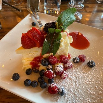 Echo Tap & Grille - Cheesecake with fresh fruit - Bars Near Me - Mountainside, New Jersey