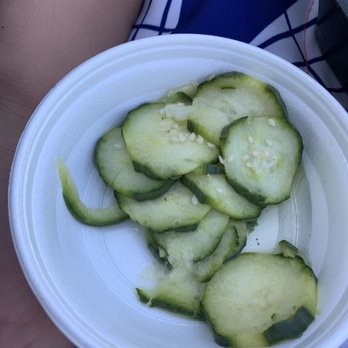 The Station - Here is the "cucumber salad". - Barbeque Near Me - Tracy, California The Station - Here is the "cucumber salad". - Barbeque Near Me - Tracy, California