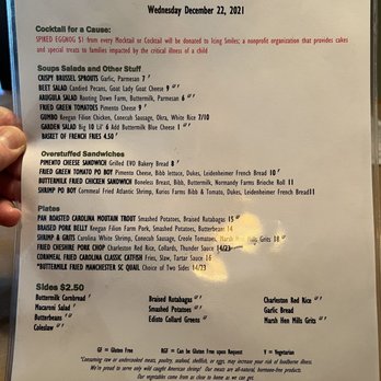 The Glass Onion - Glass Onion Menu!! - Southern Near Me - Charleston, South Carolina The Glass Onion - Glass Onion Menu!! - Southern Near Me - Charleston, South Carolina